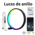 Lámpara de mesa LED de control remoto de control remoto que cambia de color